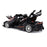 Miniatura Carro Ferrari Fxx K 1/18 Preto/Laranja Bburago 16010