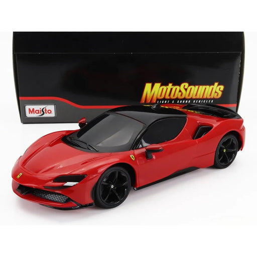 Miniatura Carro Ferrari SF90 Stradale Motosounds 1/24 Maisto 81732