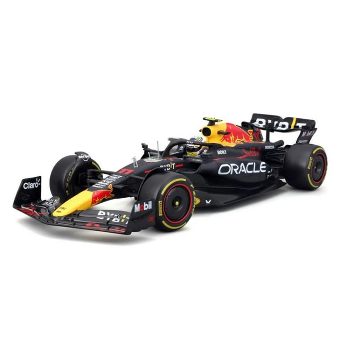 Miniatura Fórmula 1 Oracle Red Bull Racing RB19 11 Perez 2023 1/18 Burago 18003