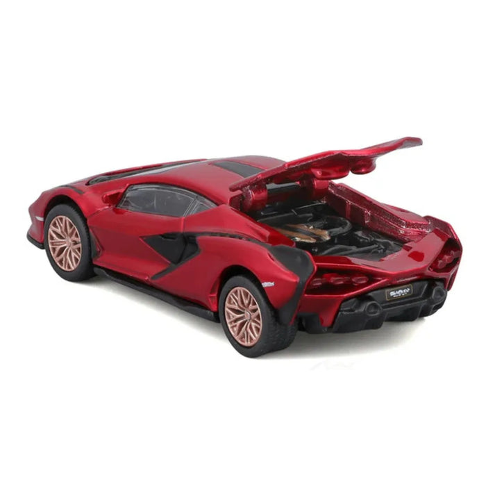 Miniatura Lamborghini Sián FKP37 Vermelho 1/64 Maisto 15706