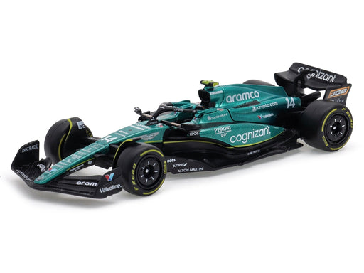 Fórmula 1 Aston Martin AMR23 Fernando Alonso 2023 1:43 Bburago